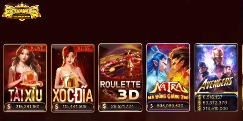 Phiên bản Game Tài Xỉu Hiện Đại