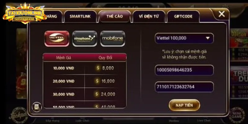 Rút tiền game tài xỉu tối ưu trải nghiệm người chơi